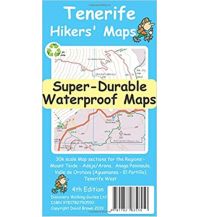 Wanderkarten Spanien Discovery Hiker's Map Tenerife/Teneriffa 1:30.000 Discovery Walking Guides Ltd.