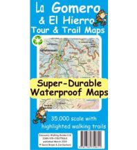 Hiking Maps Spain Discovery super-durable waterproof Map La Gomera & El Hierro 1:35.000 Discovery Walking Guides Ltd.