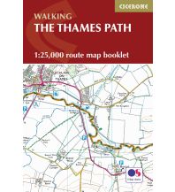 Wanderkarten England The Thames Path Map Booklet Cicerone