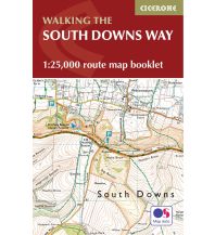 Hiking Maps England The South Downs Way Map Booklet 1:25.000 Cicerone