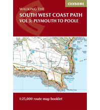 Weitwandern Cicerone Map Booklet Walking the South West Coast Path, Band 3, 1:25.000 Cicerone