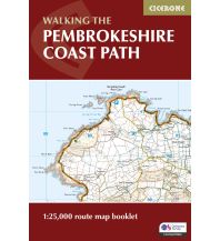 Wanderkarten Wales Pembrokeshire Coast Path Map Booklet Cicerone
