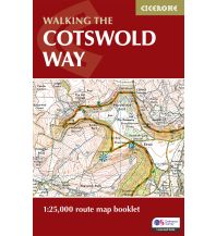 Hiking Guides Cicerone Map Booklet Schottland - Walking the Cotswold Way 1:25.000 Cicerone