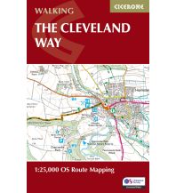 Hiking Guides Cicerone Map Booklet Großbritannien - Walking the Cleveland Way 1:25.000 Cicerone