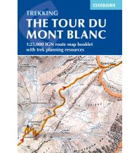 Hiking Maps Switzerland Trekking the Tour of Mont Blanc Cicerone