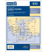 Seekarten Griechenland Imray Seekarte Griechenland - G33 Southern Cyclades/Südliche Kykladen (West Sheet) 1:190.000 Imray, Laurie, Norie & Wilson Ltd.