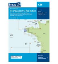 Nautical Charts Imray Seekarte Chart C36 Frankreich- Île d'Ouessant to Raz de Seine 1:80.000 Imray, Laurie, Norie & Wilson Ltd.