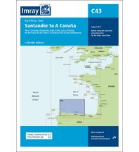 Imray Seekarten Spanien und Portugal Imray Seekarte Spanien C43 - Santander to A Coruna 1:350.000 Imray, Laurie, Norie & Wilson Ltd.