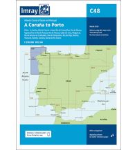 Imray Seekarten Spanien und Portugal Imray Seekarte C48 - A Coruna to Porto 1:350.000 Imray, Laurie, Norie & Wilson Ltd.