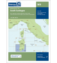 Nautical Charts Italy Imray Chart M9, South Sardegna (Sardinien) 1:255.000 Imray, Laurie, Norie & Wilson Ltd.