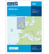 Seekarten Britische Inseln Imray Seekarte C80 - British Isles 1:1.500.000 Imray, Laurie, Norie & Wilson Ltd.