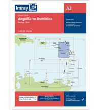 Anguilla to Dominica Passage Chart 1:400.000 Imray, Laurie, Norie & Wilson Ltd.