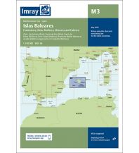 Nautical Charts Imray Seekarte M3, Islas Baleares/Balearen 1:350.000 Imray, Laurie, Norie & Wilson Ltd.