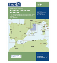 Imray Seekarten Spanien und Portugal Imray Seekarte M14 - Barcelona to Bouches du Rhône 1:440.000 Imray, Laurie, Norie & Wilson Ltd.