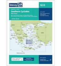 Seekarten Griechenland Imray Seekarte Griechenland - G33 Southern Cyclades/Südliche Kykladen (West Sheet) 1:190.000 Imray, Laurie, Norie & Wilson Ltd.