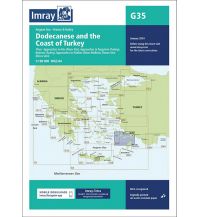 Seekarten Türkei und Naher Osten Imray Seekarte Griechenland - G35 Dodecanese and the Coast of Turkey 1:190.000 Imray, Laurie, Norie & Wilson Ltd.