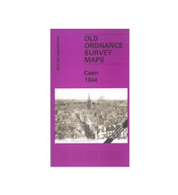 Straßenkarten Frankreich 40/15 SW Caen 1944 Alan Godfrey Maps