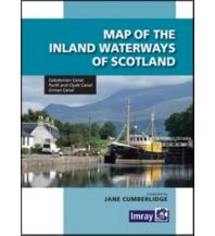 Revierführer Binnen Map of the Inland Waterways of Scotland Imray, Laurie, Norie & Wilson Ltd.