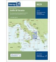 Nautical Charts Italy Imray Seekarte M29 - Golf von Tarent 1:375 000 Imray, Laurie, Norie & Wilson Ltd.