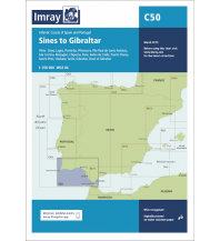 Nautical Charts Imray Seekarte C50 - Sines to Gibraltar 1:350.000 Imray, Laurie, Norie & Wilson Ltd.