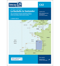 Imray Seekarten Frankreich Imray Seekarte C42 - La Rochelle to Santander 1:350.000 Imray, Laurie, Norie & Wilson Ltd.