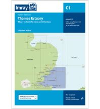 Nautical Charts Britain Imray Seekarte C1 - Thames Estuary 1:120.000 Imray, Laurie, Norie & Wilson Ltd.