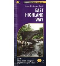 Weitwandern Harvey Map XT40 Schottland - East Highland Way 1:40.000 Harvey Map