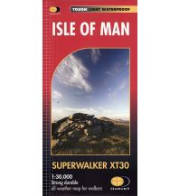 Hiking Maps Harvey Superwalker waterproof XT30 Großbritannien - Isle of Man 1:30.000 Harvey Map