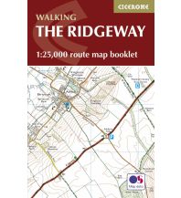 Wanderkarten Cicerone Map Booklet Großbritannien - Walking the Ridgeway 1:25.000 Cicerone