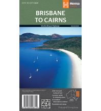 Straßenkarten Australien - Ozeanien Hema City to City Map Australien - Brisbane to Cairns 1:1.500.000 Hema Maps