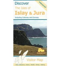 Hiking Maps Scotland Discover the Isles of Islay and Jura 1:90.000 Footprint Map