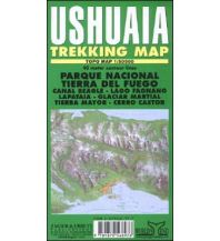 Hiking Maps South America Zagier Urruty Trekking Map Argentinien - Ushuaia 1:50.000 Zagier y Urruty Publicaciones