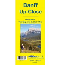 Hiking Maps Canada Gem Trek Trail Map 11, Banff Up-Close 1:35.000 Gem Trek Publishing