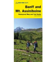 Wanderkarten Kanada Gem Trek Map Banff and Mt. Assiniboine 1:100.000 Gem Trek Publishing