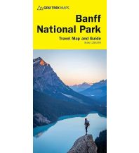 Straßenkarten Nord- und Mittelamerika Jasper National Park 1:210.000 Gem Trek Publishing