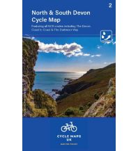 Cycling Maps UK Cycle Map 2, North & South Devon 1:100.000 Cordee