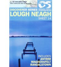 Wanderkarten Irland OSi Discovery Map 14 Nordirland - Lough Neagh 1:50.000 Ordnance Survey UK