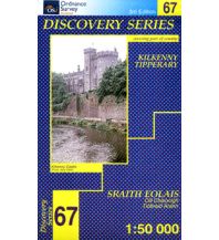 Hiking Maps Ireland OSi Discovery Map 67 Irland - Kilkenny, Tipperary 1:50.000 Ordnance Survey UK