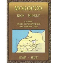 Wanderkarten Marokko Morocco Rich Midelt 1:160.000 EWP