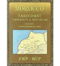 Wanderkarten Marokko Morocco Taroudant EWP