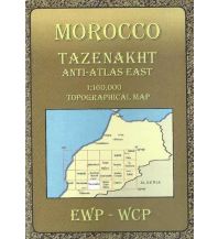 Wanderkarten Marokko Morocco Tazenakht EWP
