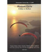 Wanderkarten Türkei Western Lycia - Fethiye to Kalkan West Col Productions
