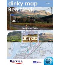 Hiking Maps Dinky Map Großbritannien - Ben Nevis 1:25.000 Dorrigo 