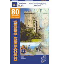 Hiking Maps Ireland OSi Discovery Map 80 Irland - Cork 1:50.000 Ordnance Survey UK