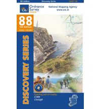 Hiking Maps Ireland OSi Discovery Map 88 Irland - Cork 1:50.000 Ordnance Survey UK