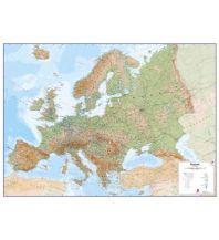 Europe Maps International Wandkarte Europa physical laminated 1:4.300.000 Maps International