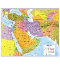 Asien Maps International Middle East political laminated 1:4.350.000 Maps International