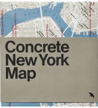 New York Concrete Map Blue Crow Media
