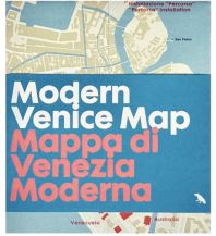 Stadtpläne Modern Venice Map Blue Crow Media