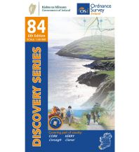 Hiking Maps Ireland OSi Discovery Map 84, Cork, Kerry 1:50.000 Ordnance Survey UK